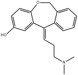 (E)-2-Hydroxy Doxepin, 131523-90-5, 结构式