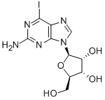 2-AMINO-6-IODOPURINE RIBONUCLEOSIDE|2-氨基-6-碘嘌呤核苷