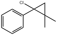(1-Chloro-2,2-dimethylcyclopropyl)benzene Struktur