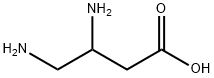 3,4-二氨基丁酸 结构式
