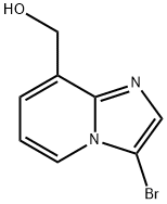 (3-溴咪唑并[1,2-A]吡啶-8-基)甲醇, 1315363-27-9, 结构式