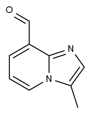 IMidazo[1,2-a]pyridine-8-carboxaldehyde, 3-Methyl- Structure