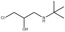 1-Chloro-3-t-Butylamino-2-propanol Struktur
