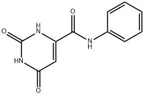 4-PyriMidinecarboxaMide, 1,2,3,6-tetrahydro-2,6-dioxo-N-phenyl- Struktur