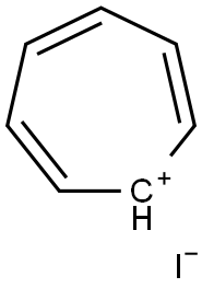 Cycloheptatrienylium iodide Struktur