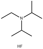 Diisopropylethylamine trihydrofluoride Struktur