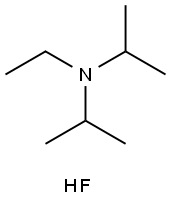 N,N-二异丙基乙胺三氢氟酸盐 结构式