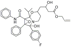 Allyl Ester of Atorvastatin Cyclic (Isopropyl) Impurity Structure