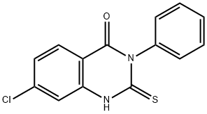 7-CHLORO-3-PHENYL-2-THIOXO-2,3-DIHYDRO-4(1H)-QUINAZOLINONE Structure