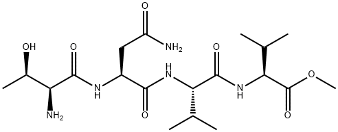 EGLIN C (60-63)甲酯肽, 131696-94-1, 结构式