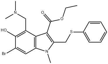 阿比朵尔,131707-25-0,结构式