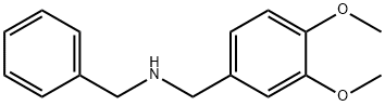 BENZYL-(3,4-DIMETHOXY-BENZYL)-AMINE Struktur