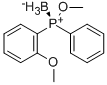 (R)-(+)-[O-METHYL (O-ANISYL)PHENYLPHOSPHINITE]BORANE Struktur