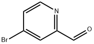 4-ブロモピリジン-2-カルボキシアルデヒド 化学構造式