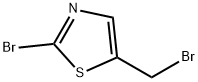 2-溴-5-溴甲基噻唑, 131748-91-9, 结构式