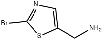 (2-溴噻唑-5-基)甲胺, 131748-92-0, 结构式