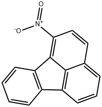 1-NITROFLUORANTHENE Structure