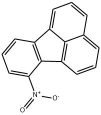 7-ニトロフルオランテン 化学構造式