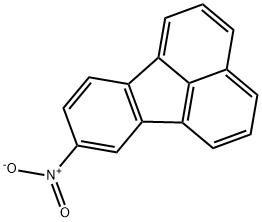 8-nitrofluoranthene Struktur
