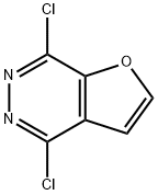 4,7-ジクロロフロ[2,3-d]ピリダジン 化学構造式