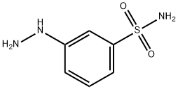 3-Hydrazinobenzenesulfonamide Structure