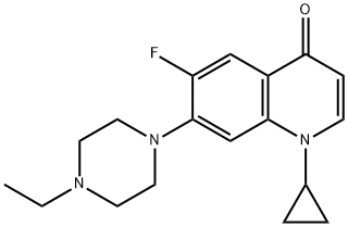 Decarboxy Enrofloxacin Struktur