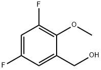(3,5-Difluoro-2-methoxy-phenyl)-methanol Structure