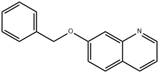 7-ベンジルオキシキノリン 化学構造式