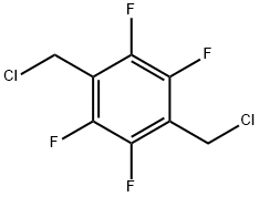 1,4-BIS(CHLOROMETHYL)TETRAFLUOROBENZENE Structure