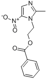 メトロニダゾールベンゾアート 化学構造式