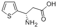 (S)-3-氨基-3-(2-噻吩基)-丙酸, 131829-50-0, 结构式