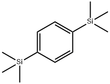 1,4-ビス(トリメチルシリル)ベンゼン 化学構造式