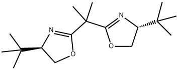(R,R)-(+)-2,2'-イソプロピリデンビス(4-tert-ブチル-2-オキサゾリン) 化学構造式