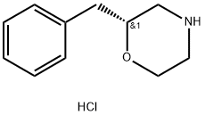 (R)-2-benzylmorpholine hydrochloride Structure