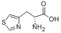D-4-チアゾリルアラニン 化学構造式