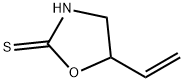 5-ビニルオキサゾリジン-2-チオン 化学構造式