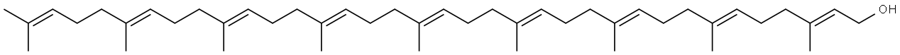 Solanesol Struktur