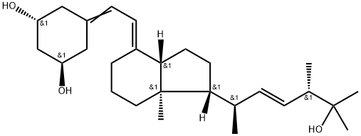 パリカルシトール 化学構造式