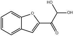 2-ベンゾフラニルグリオキサール HYDRATE 化学構造式