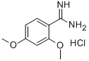 2,4-DIMETHOXY-BENZAMIDINE HCL Structure