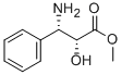 (2R,3S)-3-phenylisoserine methyl ester  Struktur
