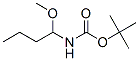 Carbamic acid, (1-methoxybutyl)-, 1,1-dimethylethyl ester (9CI) Struktur