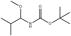 Carbamic acid, (1-methoxy-2-methylpropyl)-, 1,1-dimethylethyl ester (9CI) Struktur