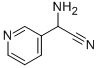 α-アミノピリジン-3-アセトニトリル 化学構造式