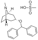 Benztropine mesylate Struktur