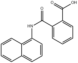 N-(1-ナフチル)フタルアミド酸 化学構造式