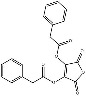 [2,5-dioxo-4-(2-phenylacetyl)oxy-3-furyl] 2-phenylacetate 结构式