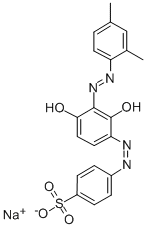 Natrium-4-[[3-[(dimethylphenyl)azo]-2,4-dihydroxyphenyl]azo]benzolsulfonat