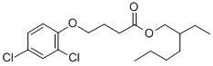 4-(2,4-ジクロロフェノキシ)酪酸6-メチルヘプチル 化学構造式