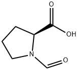 1-甲酰基-L-脯氨酸, 13200-83-4, 结构式